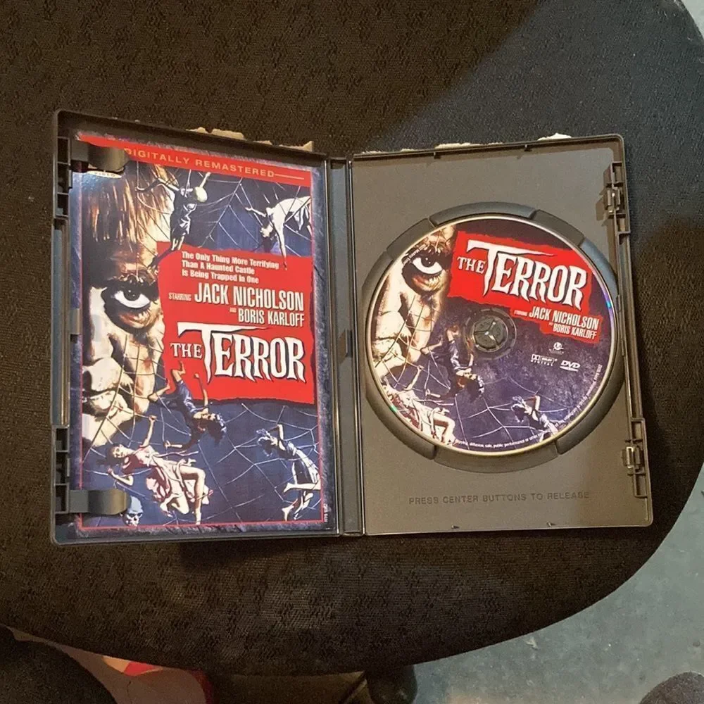 The Terror Digitally Remastered 2003 Movie DVD Starring Jack Nicholson & Boris K - Picture 3 of 5
